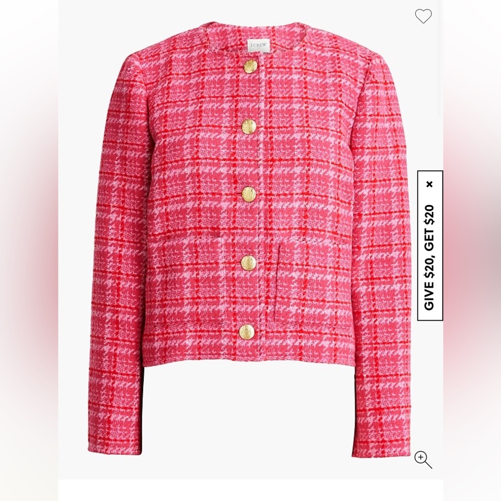 Jcrew factory. Size 20. Tweed lady jacket